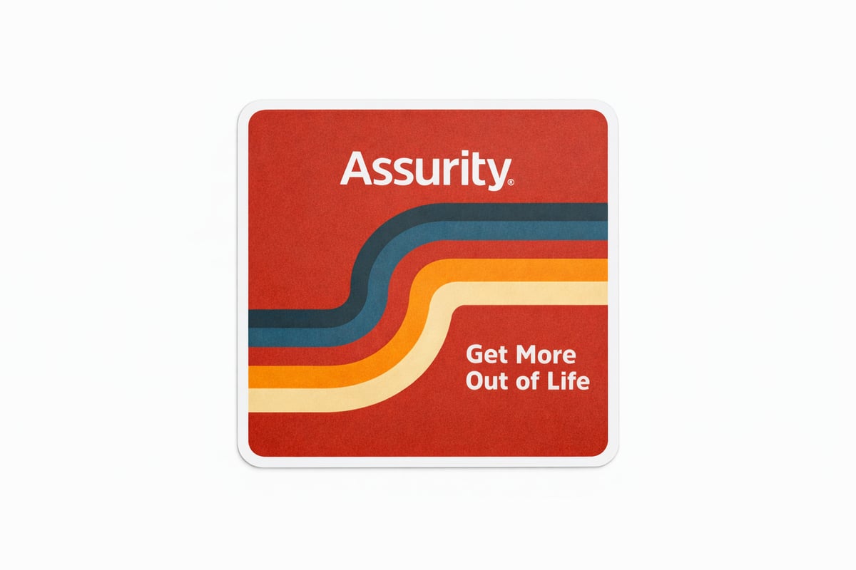 Assurity Get More Out Of Life - Sticker