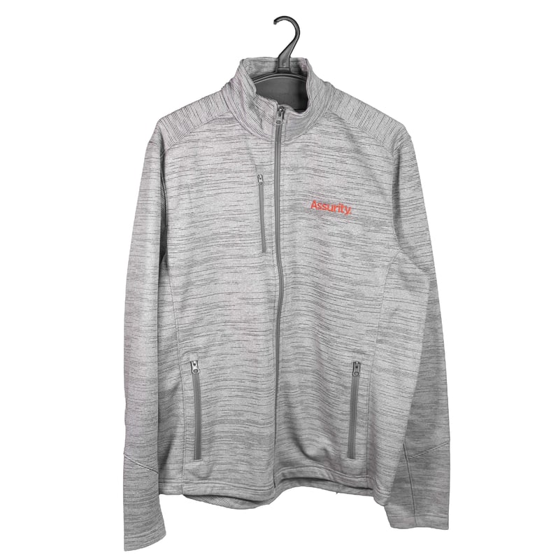 Mens Port Authority Digi Stripe Fleece Jacket