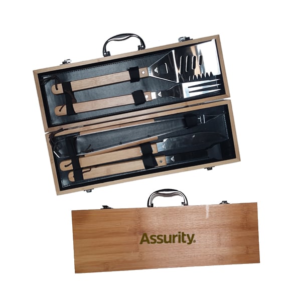 Cleveland Bamboo BBQ Set