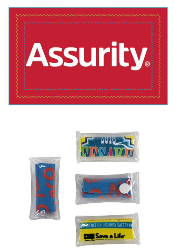 Assurity Microfiber Cloth w/ clear pouch