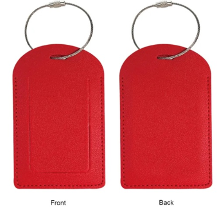 Assurity PU Leather Luggage Tag
